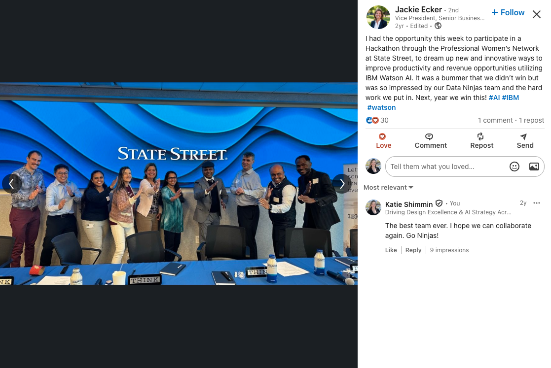 State Street Hackathon Team